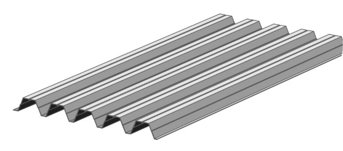 Solid Dakplaat Metaal s5216*