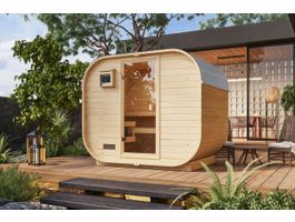 Foto van Karibu 35445 Quadro 1 Plus buitensauna