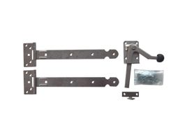 Azalp tuindeursluiting RVS 300 mm Foto van Azalp tuindeursluiting RVS 300 mm