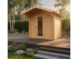 Foto von Azalp Saunahaus Nauttia 210x180 cm