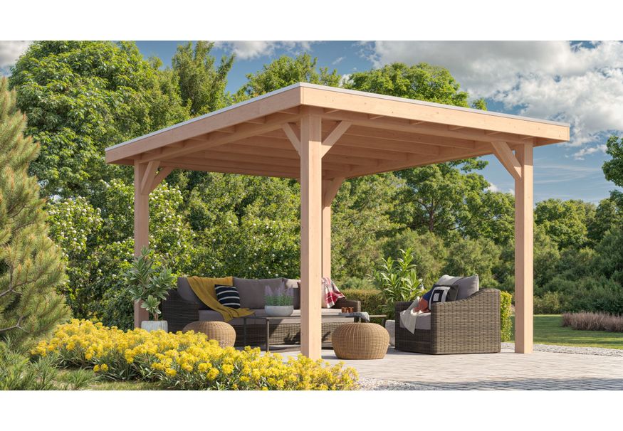 Kirk and Michaels Douglas overkapping Fedde Prestige 300x300 cm Foto van Kirk and Michaels Douglas overkapping Fedde Prestige 300x300 cm