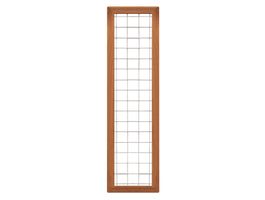 Foto van Azalp draadscherm Bangkirai kader