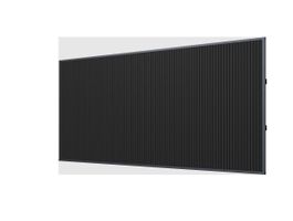 Foto van Porchenzo WPC design wand 530 cm - antraciet