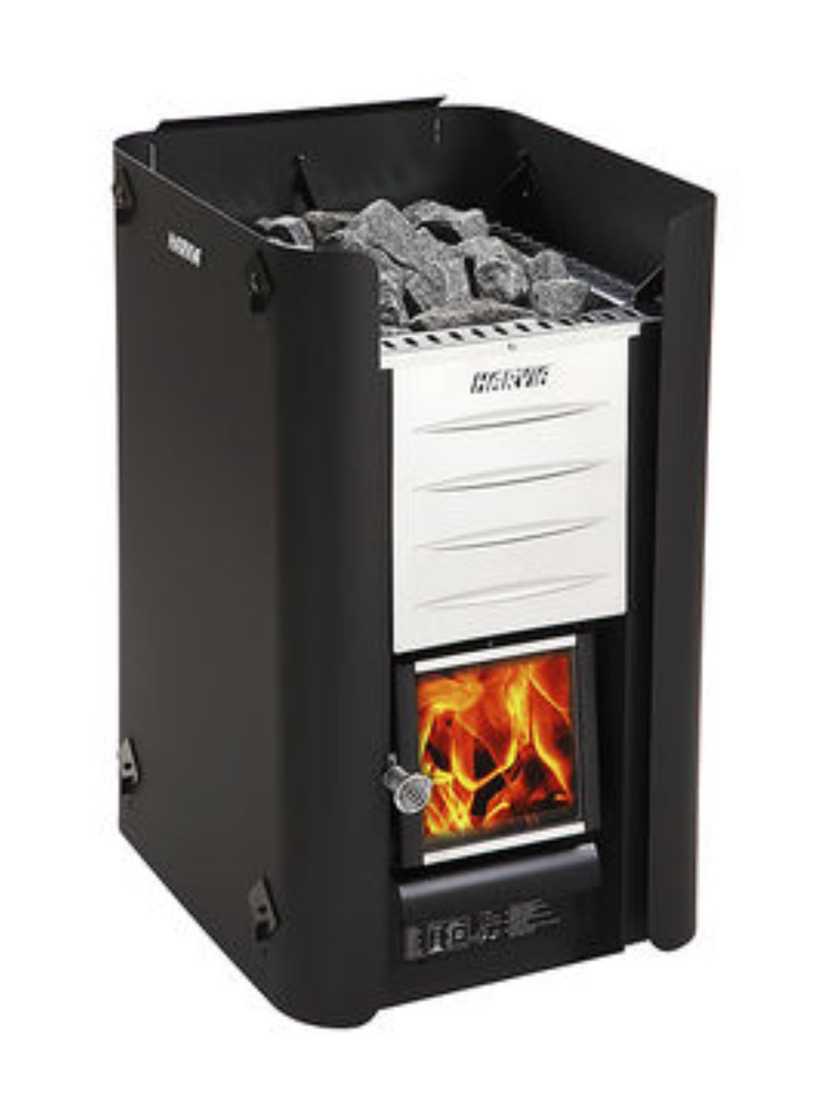 Harvia Schutzmantel für Holzofen - 3 seitig