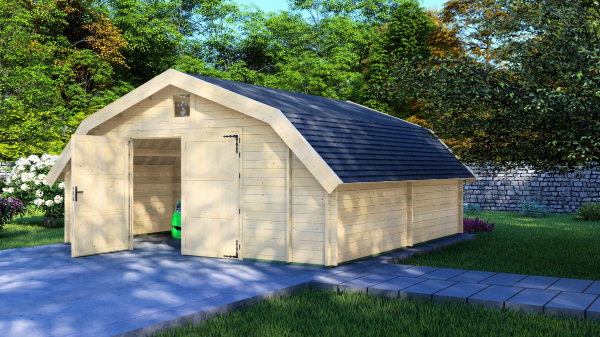 Graed houten garage Texas