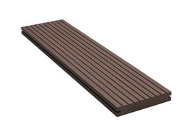 Foto van Azalp Composiet vlonders donker bruin 23 x 140 mm