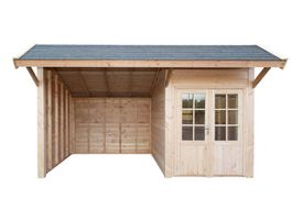 Foto von CarpGarant Hölzerne Schuppen mit Schleppdach