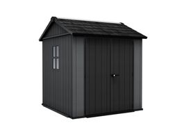 Keter Newton Plus 775 Kunststof Tuinhuis Foto van Keter Newton Plus 775 Kunststof Tuinhuis