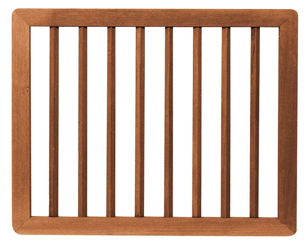 Azalp tuindeur Bangkirai recht kader