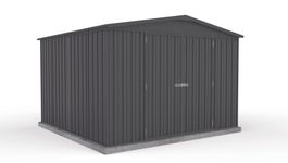 Foto van Absco MB30292RK-E Regent metalen tuinhuis