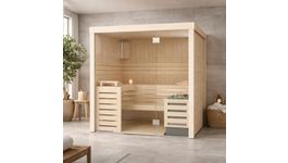 Foto von Azalp Massive Sauna Rio Glass