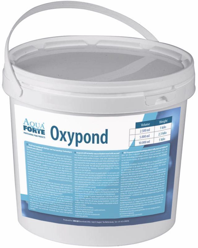 Foto van AquaForte Oxypond 2,5kg emmer(O)