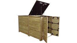 Lutrabox multifunctionele fietsberging Foto van Lutrabox multifunctionele fietsberging