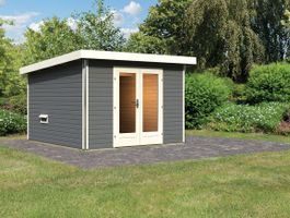 Foto van Karibu 35888 Mainburg 1 buitensauna - terragrijs