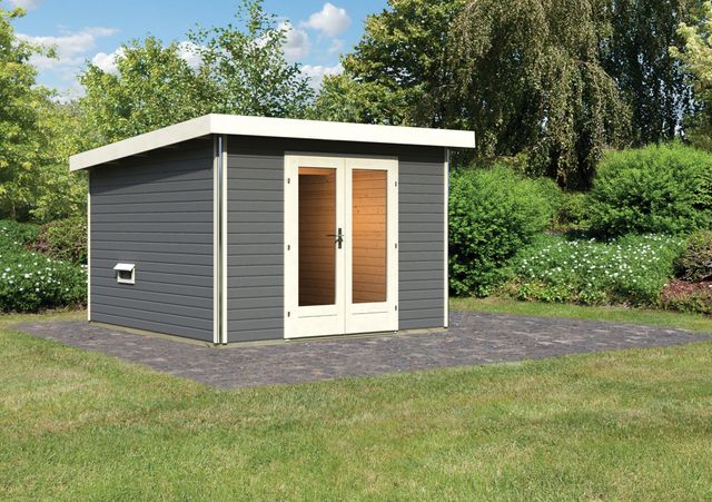 Karibu 35888 Mainburg 1 buitensauna - terragrijs