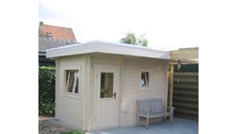 Azalp Saunahaus Modern in 95 mm Foto von Azalp Saunahaus Modern in 95 mm