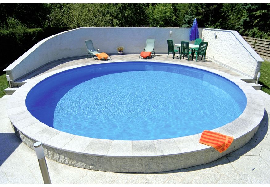 Trend Pool Ibiza 420 x 120 cm, liner 0,8 mm complete set Foto van Trend Pool Ibiza 420 x 120 cm, liner 0,8 mm complete set