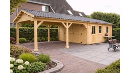 Foto van Azalp Houten Garage Jeffrey