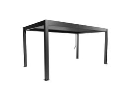 Foto van Biohort Pergola 500 x 300 cm Donkergrijs metallic