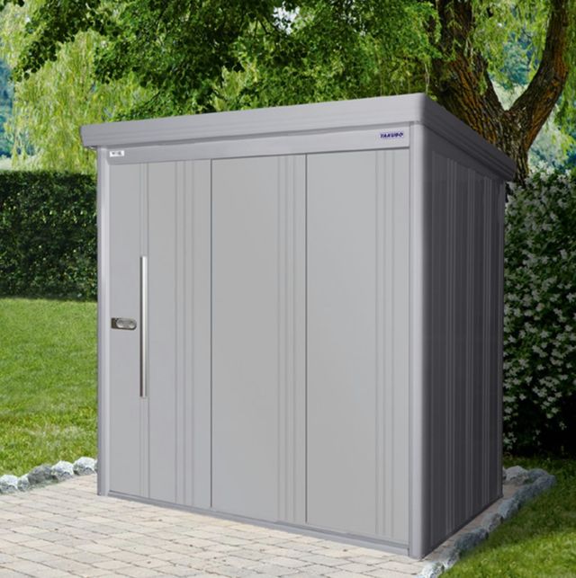 Wolff Premium Yokohama Kunststoff Gartenhaus rauchgrau
