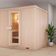 Azalp elementsauna Classic 220x135 cm - elzen