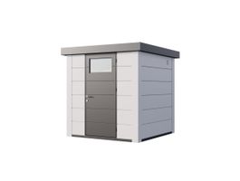 Telluria Classico 2121 metalen tuinhuis Foto van Telluria Classico 2121 metalen tuinhuis