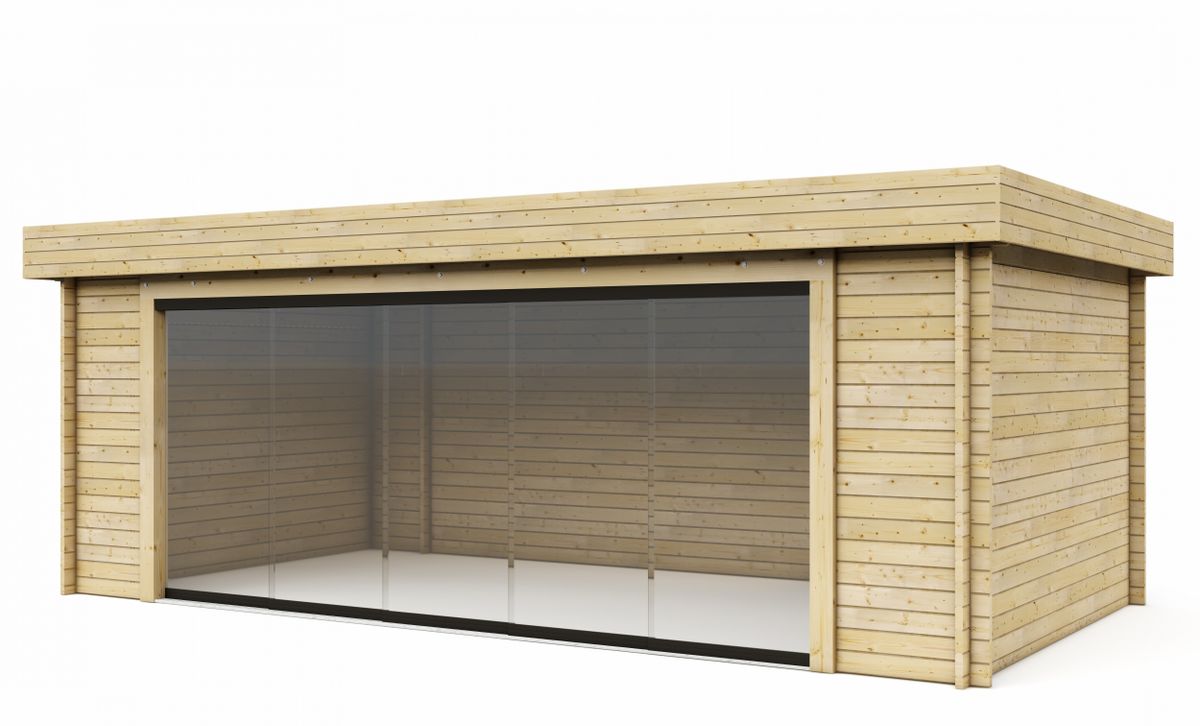 Interflex buitenverblijf G6634 MG - geïmpregneerd