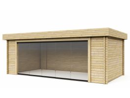 Interflex buitenverblijf G6634 MG - geïmpregneerd Foto van Interflex buitenverblijf G6634 MG - geïmpregneerd