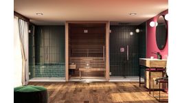 Foto van Auroom binnensauna Cala Glass