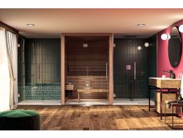 Foto von Auroom Heimsauna Cala Glass