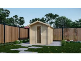 Foto van Interflex buitensauna 2128 S