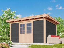 Kirk and Michaels hölzerne Gartenhaus Titus nero Foto von Kirk and Michaels hölzerne Gartenhaus Titus nero