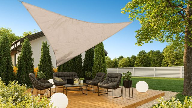 Olu Air Schaduwdoek Driehoek 90°