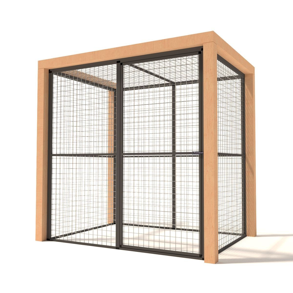 Glorenza aluminium konijnenhok Olivia