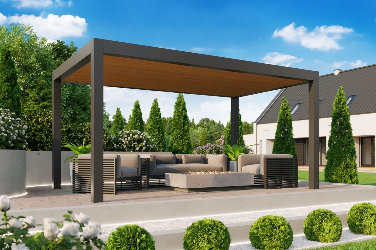 UltaLux Milaan Aluminium Overkapping