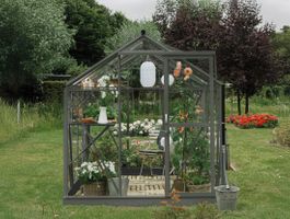 Royal Well Mary I Tuinkas Full Options groengrijs Foto van Royal Well Mary I Tuinkas Full Options groengrijs