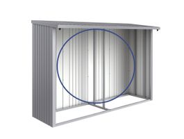 Foto van Biohort Woodstock achterwand 300