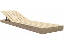 Azalp Saunabank verstelbaar - Elzen 40 cm breed Foto van Azalp Saunabank verstelbaar - Elzen 40 cm breed