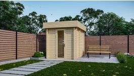 Foto van Interflex buitensauna 2128 M