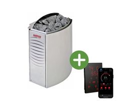 Harvia Vega BC90E Saunaofen + C90 Foto von Harvia Vega BC90E Saunaofen + C90