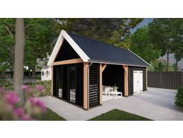 Foto van Trendhout buitenverblijf Zadeldak Select Modern