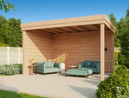 WoodAcademy Douglasien Überdachung Marquis Foto von WoodAcademy Douglasien Überdachung Marquis