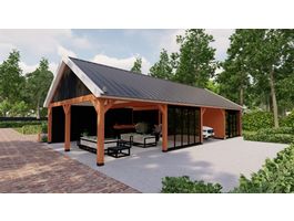 Foto van Trendhout buitenverblijf Zadeldak Select Modern