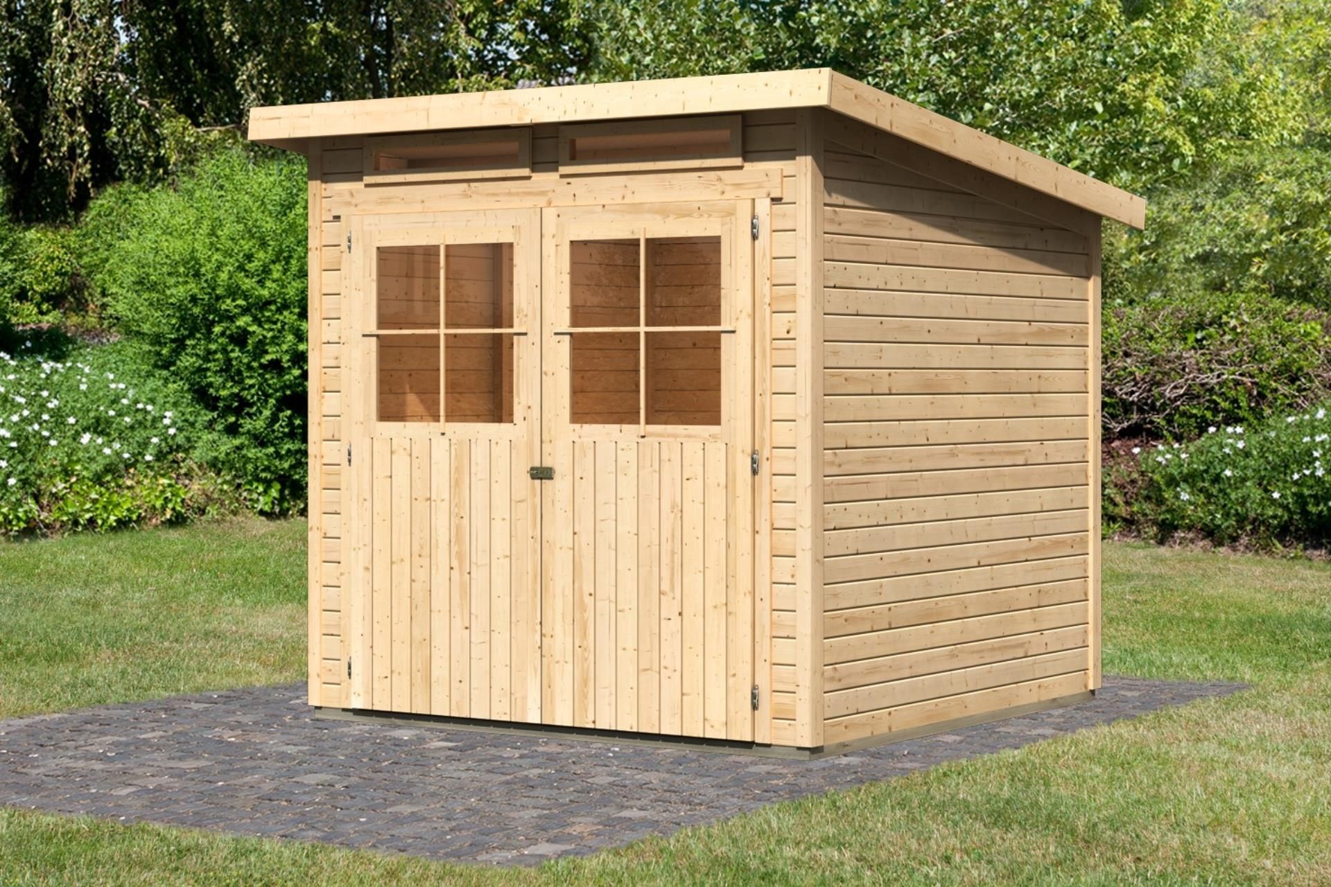 Foto van Karibu Glücksburg 3 tuinhuis (57734)