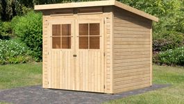 Foto van Karibu 57734 Glücksburg 3 tuinhuis