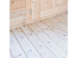 Foto von Interflex imprägnierter Holzfußboden