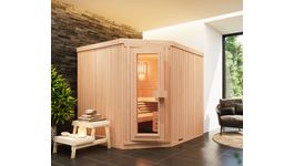 Azalp Elementare Ecksauna Classic Foto von Azalp Elementare Ecksauna Classic