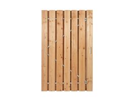 Foto van Azalp tuindeur Coloured Wood geschaafd