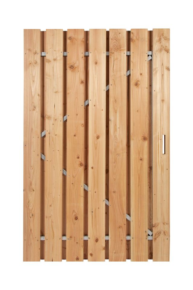 Azalp tuindeur Coloured Wood geschaafd