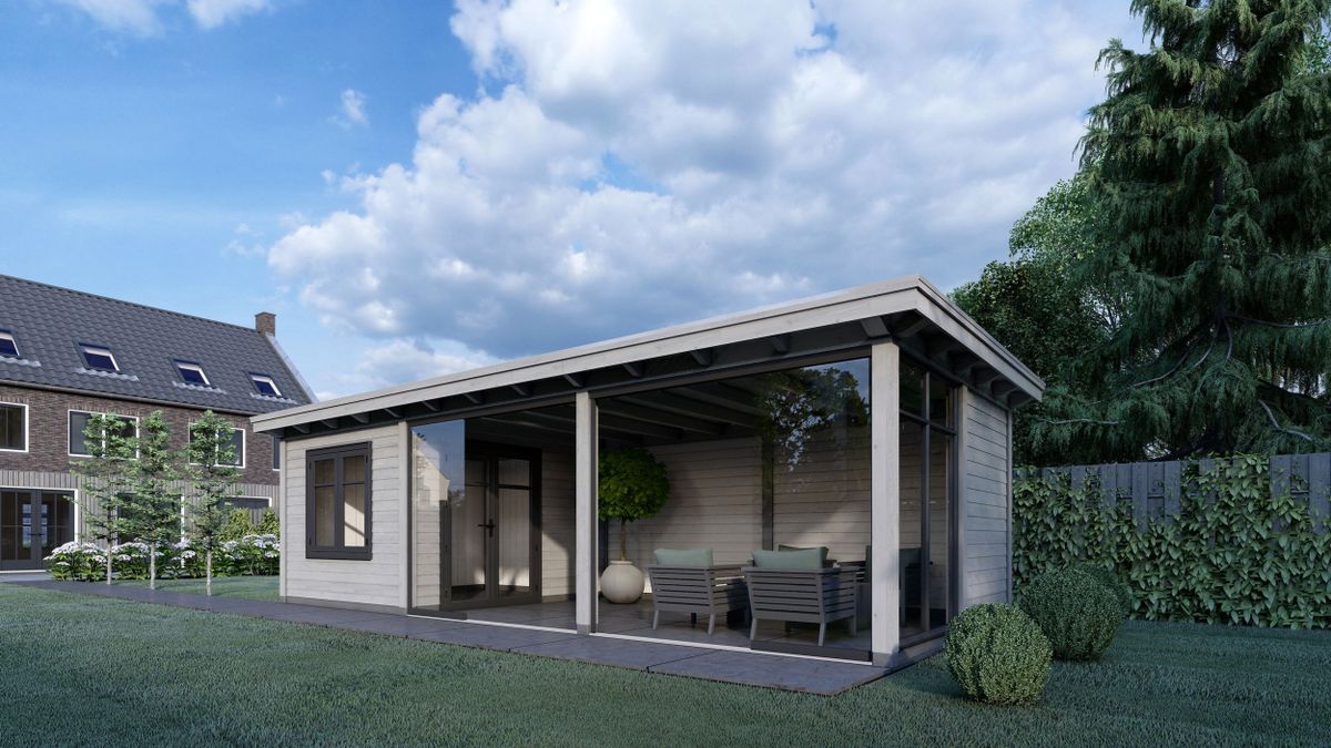 Trendhout buitenverblijf Florence